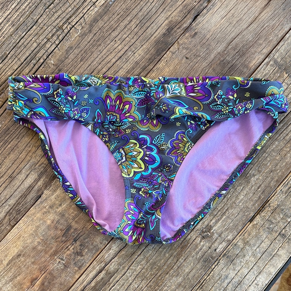 Athletes Floral Multicolor Bikini Bottoms